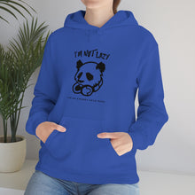 Load image into Gallery viewer, "Not Lazy Panda" Unisex Heavy Blend™ Hooded Sweatshirt