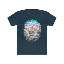 Load image into Gallery viewer, Men's "Cool Lion" Cotton Crew Tee