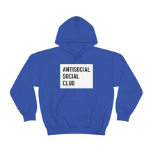 Load image into Gallery viewer, "Antisocial Social Club" Unisex Heavy Blend™ Hooded Sweatshirt