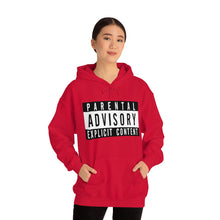 Load image into Gallery viewer, "Parental Advisory" Unisex Heavy Blend™ Hooded Sweatshirt