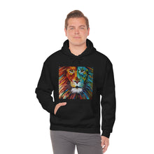 Load image into Gallery viewer, "Abstract Lion" Unisex Heavy Blend™ Hooded Sweatshirt