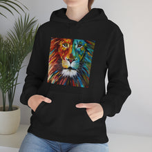 Load image into Gallery viewer, "Abstract Lion" Unisex Heavy Blend™ Hooded Sweatshirt