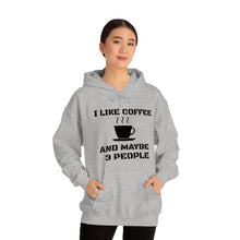 Load image into Gallery viewer, "I Like Coffee" Unisex Heavy Blend™ Hooded Sweatshirt