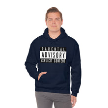 Load image into Gallery viewer, "Parental Advisory" Unisex Heavy Blend™ Hooded Sweatshirt