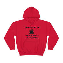Load image into Gallery viewer, "I Like Coffee" Unisex Heavy Blend™ Hooded Sweatshirt