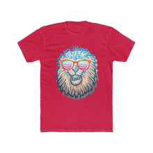 Load image into Gallery viewer, Men's "Cool Lion" Cotton Crew Tee