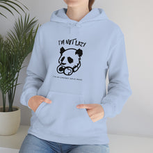 Load image into Gallery viewer, "Not Lazy Panda" Unisex Heavy Blend™ Hooded Sweatshirt