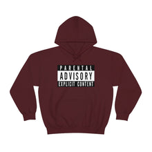 Load image into Gallery viewer, "Parental Advisory" Unisex Heavy Blend™ Hooded Sweatshirt