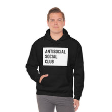 Load image into Gallery viewer, "Antisocial Social Club" Unisex Heavy Blend™ Hooded Sweatshirt