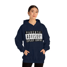Load image into Gallery viewer, "Parental Advisory" Unisex Heavy Blend™ Hooded Sweatshirt