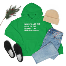 Load image into Gallery viewer, "Excuses" Unisex Heavy Blend™ Hooded Sweatshirt