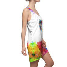 Load image into Gallery viewer, Women's "Floral Lion" Racerback Dress
