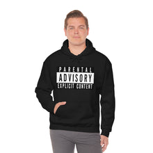 Load image into Gallery viewer, "Parental Advisory" Unisex Heavy Blend™ Hooded Sweatshirt