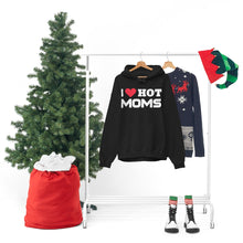 Load image into Gallery viewer, "I Love Hot Moms" Unisex Heavy Blend™ Hooded Sweatshirt