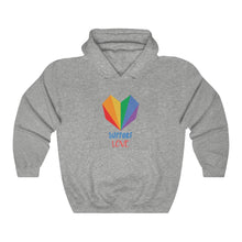 Load image into Gallery viewer, "Support Love" Unisex Heavy Blend™ Hooded Sweatshirt