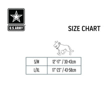 Load image into Gallery viewer, US Army Dog Cooling Bandana - Grey