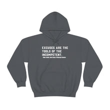 Load image into Gallery viewer, "Excuses" Unisex Heavy Blend™ Hooded Sweatshirt