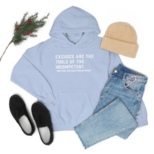Load image into Gallery viewer, "Excuses" Unisex Heavy Blend™ Hooded Sweatshirt