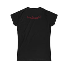 Load image into Gallery viewer, Women's "Beauty and Brains" Soft Tee