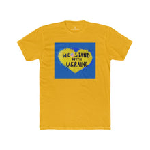 Load image into Gallery viewer, "We Stand With Ukraine" Cotton Crew Tee