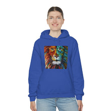 Load image into Gallery viewer, "Abstract Lion" Unisex Heavy Blend™ Hooded Sweatshirt