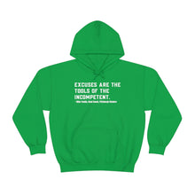 Load image into Gallery viewer, "Excuses" Unisex Heavy Blend™ Hooded Sweatshirt