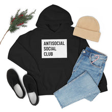 Load image into Gallery viewer, "Antisocial Social Club" Unisex Heavy Blend™ Hooded Sweatshirt
