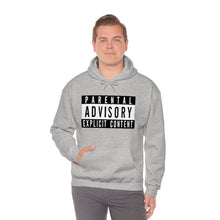 Load image into Gallery viewer, "Parental Advisory" Unisex Heavy Blend™ Hooded Sweatshirt