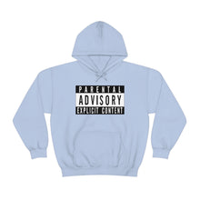 Load image into Gallery viewer, "Parental Advisory" Unisex Heavy Blend™ Hooded Sweatshirt