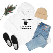 Load image into Gallery viewer, "I Like Coffee" Unisex Heavy Blend™ Hooded Sweatshirt