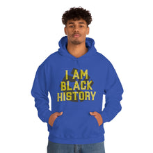 Load image into Gallery viewer, "I Am Black History" Unisex Heavy Blend™ Hooded Sweatshirt