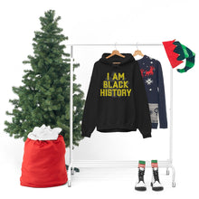 Load image into Gallery viewer, "I Am Black History" Unisex Heavy Blend™ Hooded Sweatshirt