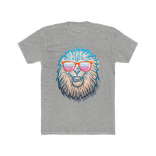 Load image into Gallery viewer, Men's "Cool Lion" Cotton Crew Tee