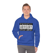 Load image into Gallery viewer, "Parental Advisory" Unisex Heavy Blend™ Hooded Sweatshirt
