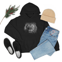 Load image into Gallery viewer, "Lion Face" Unisex Heavy Blend™ Hooded Sweatshirt