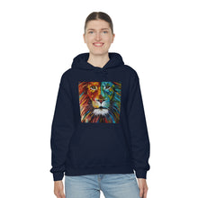 Load image into Gallery viewer, "Abstract Lion" Unisex Heavy Blend™ Hooded Sweatshirt