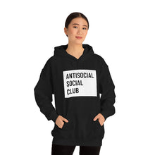 Load image into Gallery viewer, "Antisocial Social Club" Unisex Heavy Blend™ Hooded Sweatshirt