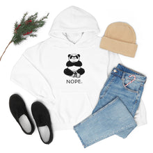 Load image into Gallery viewer, "Panda Nope" Unisex Heavy Blend™ Hooded Sweatshirt