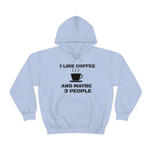 Load image into Gallery viewer, "I Like Coffee" Unisex Heavy Blend™ Hooded Sweatshirt