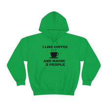 Load image into Gallery viewer, "I Like Coffee" Unisex Heavy Blend™ Hooded Sweatshirt