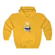 Load image into Gallery viewer, "Don't Panic It's Organic - Cat" Unisex Heavy Blend™ Hooded Sweatshirt