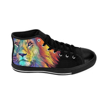Load image into Gallery viewer, Men's Colorful Lion High-top Sneakers
