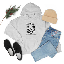 Load image into Gallery viewer, "Not Lazy Panda" Unisex Heavy Blend™ Hooded Sweatshirt