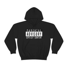 Load image into Gallery viewer, "Parental Advisory" Unisex Heavy Blend™ Hooded Sweatshirt