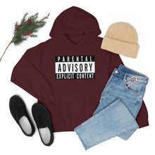 Load image into Gallery viewer, "Parental Advisory" Unisex Heavy Blend™ Hooded Sweatshirt
