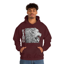 Load image into Gallery viewer, "King Lion" Unisex Heavy Blend™ Hooded Sweatshirt