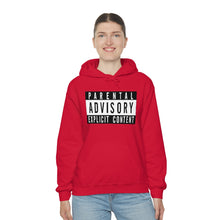 Load image into Gallery viewer, "Parental Advisory" Unisex Heavy Blend™ Hooded Sweatshirt