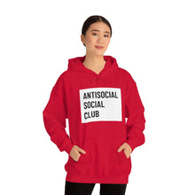 Load image into Gallery viewer, "Antisocial Social Club" Unisex Heavy Blend™ Hooded Sweatshirt
