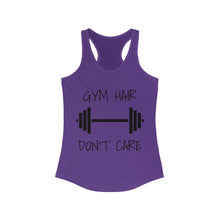 Load image into Gallery viewer, Women's "Gym Hair Don't Care" Ideal Racerback Tank