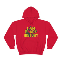 Load image into Gallery viewer, "I Am Black History" Unisex Heavy Blend™ Hooded Sweatshirt